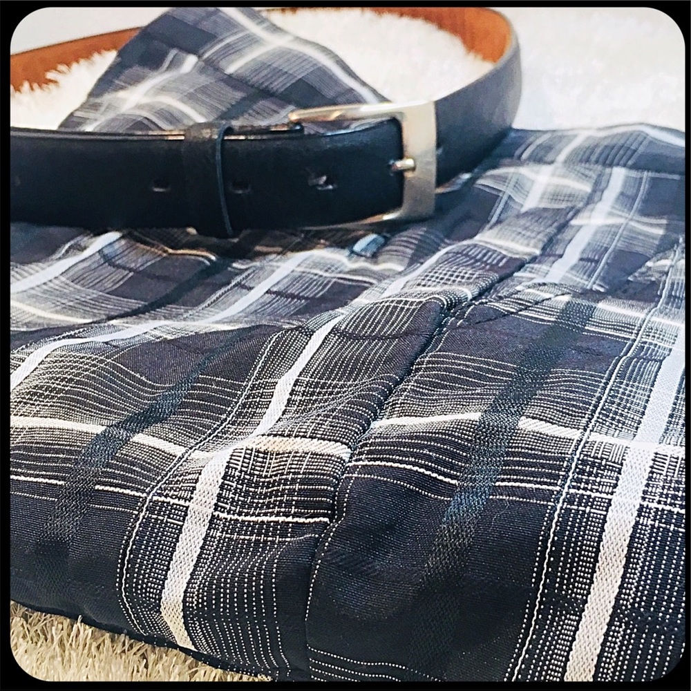 [VERCHO] Black Checkered Shorts - sKaTer ..NWOT 🔥